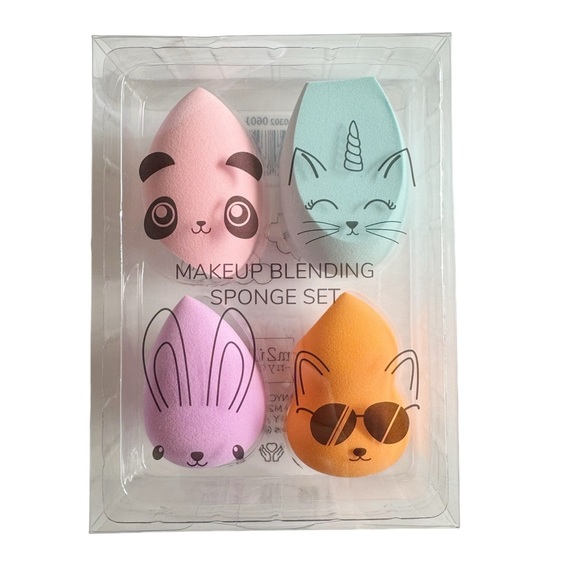 M2U NYC Makeup Blending Sponge Set of 4 - Picture 1 of 1